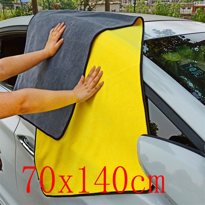 Microfiber Car Drying Towel Super Absorbent - ビッグ洗車マイクロファイバータオル車のクリーニング乾燥布カーケアクロスマイクロファイバータオル車のマイクロファイバークロス超吸収性