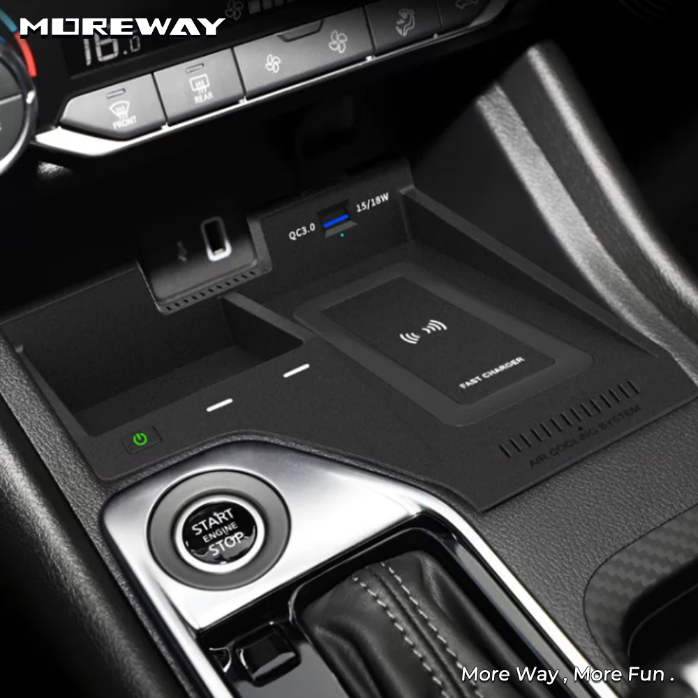 Wireless Car Charger Mount Fast Charging - 日産シルフィ・セントラ 2020 2021 2022 2023 内装用