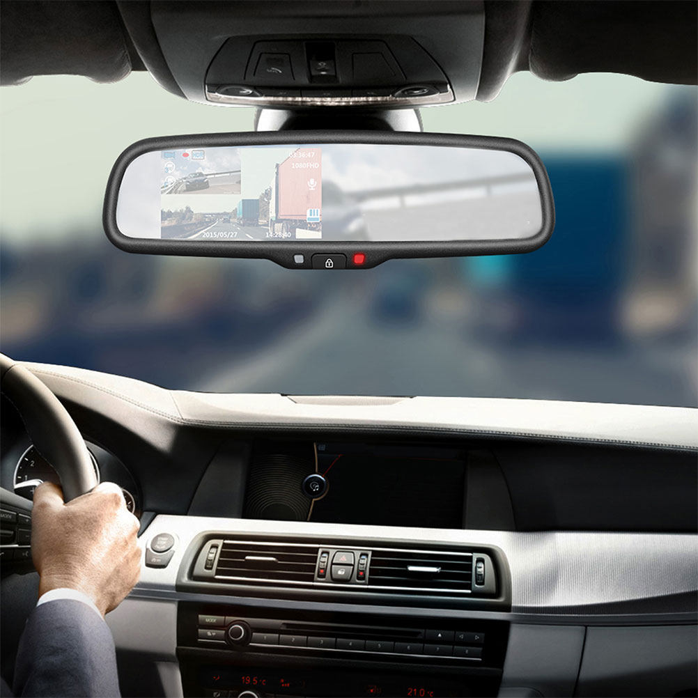 Anti Glare Car Rearview Mirror Film - 大型のバックミラープロテクターフィルム。雨除け、曇り止め、反射防止機能付き。車内ミラーを保護し、安全運転をサポート。