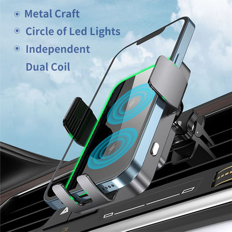 Qi2 ワイヤレス充電器 車載ホルダー エアコン吹き出し口取 - Wireless Car Charger Mount Fast Charging のレビューと価格