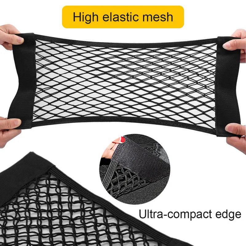 車の後ろのトランクシート,魔法のステッカー,メッシュ収納バッ - Car Trunk Organizer Foldable Storage Box のレビューと価格