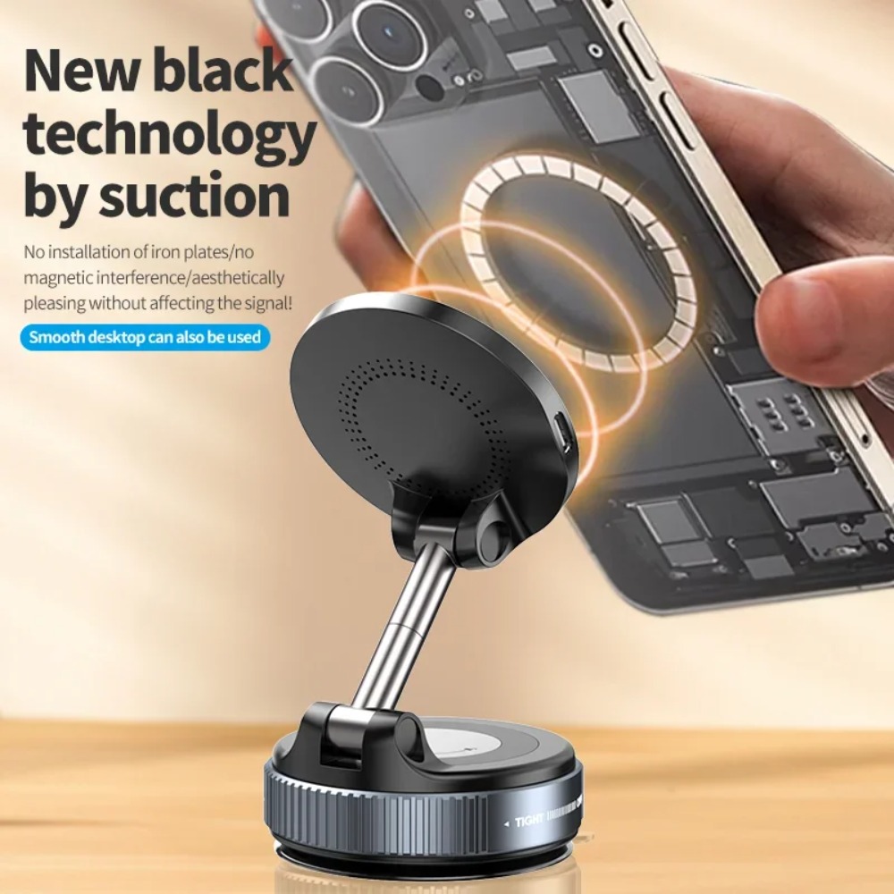 車用磁気ワイヤレス充電器電話ホルダー & 360 °   i - Wireless Car Charger Mount Fast Charging のレビューと価格