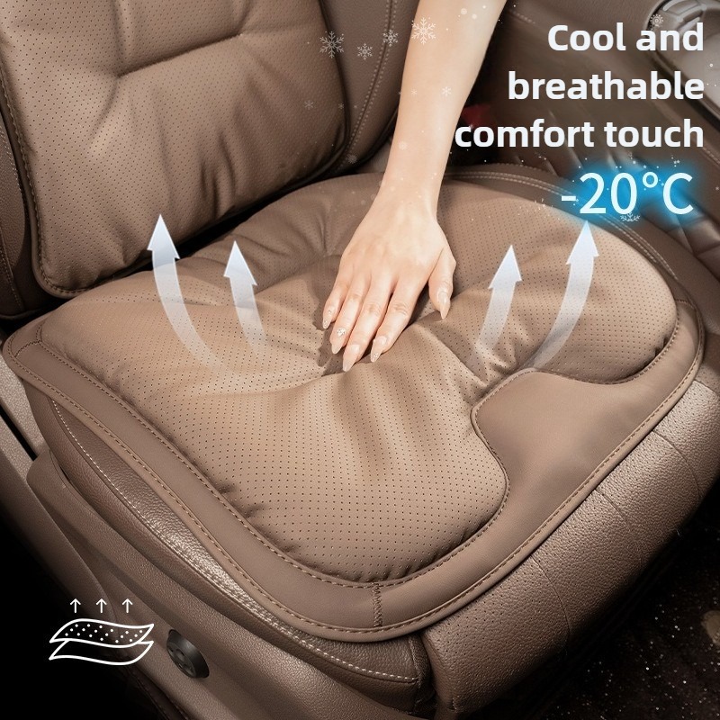 ソフトナッパレザーカーシートカバー汎用フルセットカーシートク - Leather Car Seat Covers Full Set Universal のレビューと価格