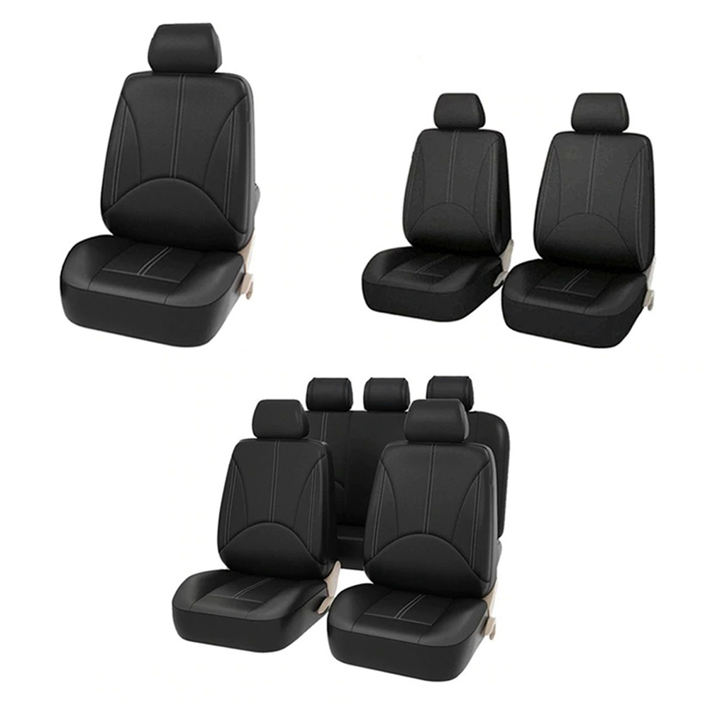 レザーカーシートカバー,実用的で使いやすいデザイン,ユニバー - Leather Car Seat Covers Full Set Universal のレビューと価格